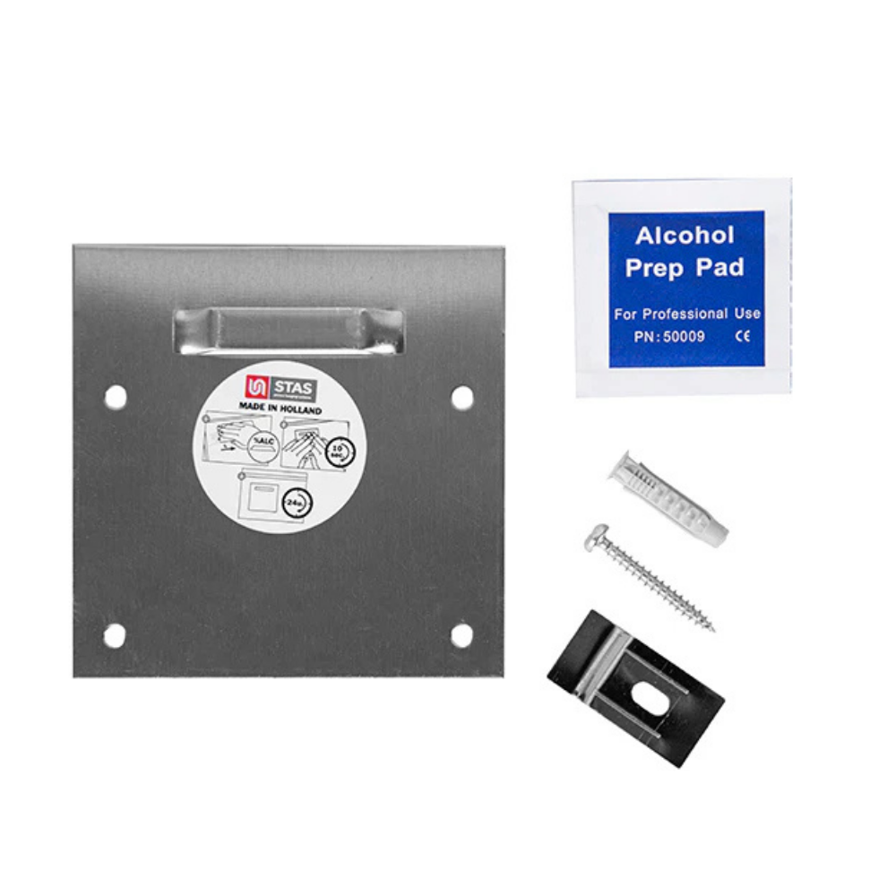 Crochet Dibond BS30800 pour accrochage de panneaux aluminium