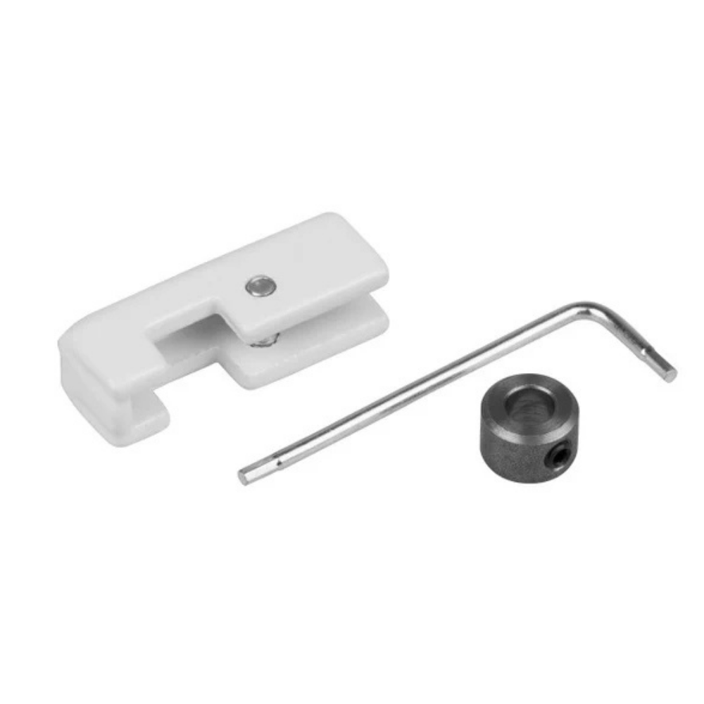 Tige carrée 4x4 J-Rail BK10200 pour accrochage sécurisé de tableaux