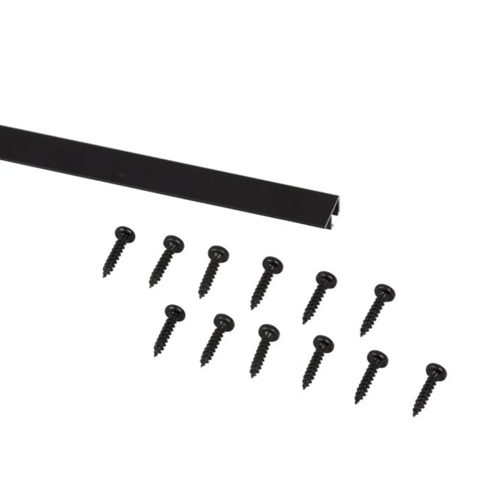 U-Rail noir bw62000 - Cimaise encastrée suspension tableau galerie