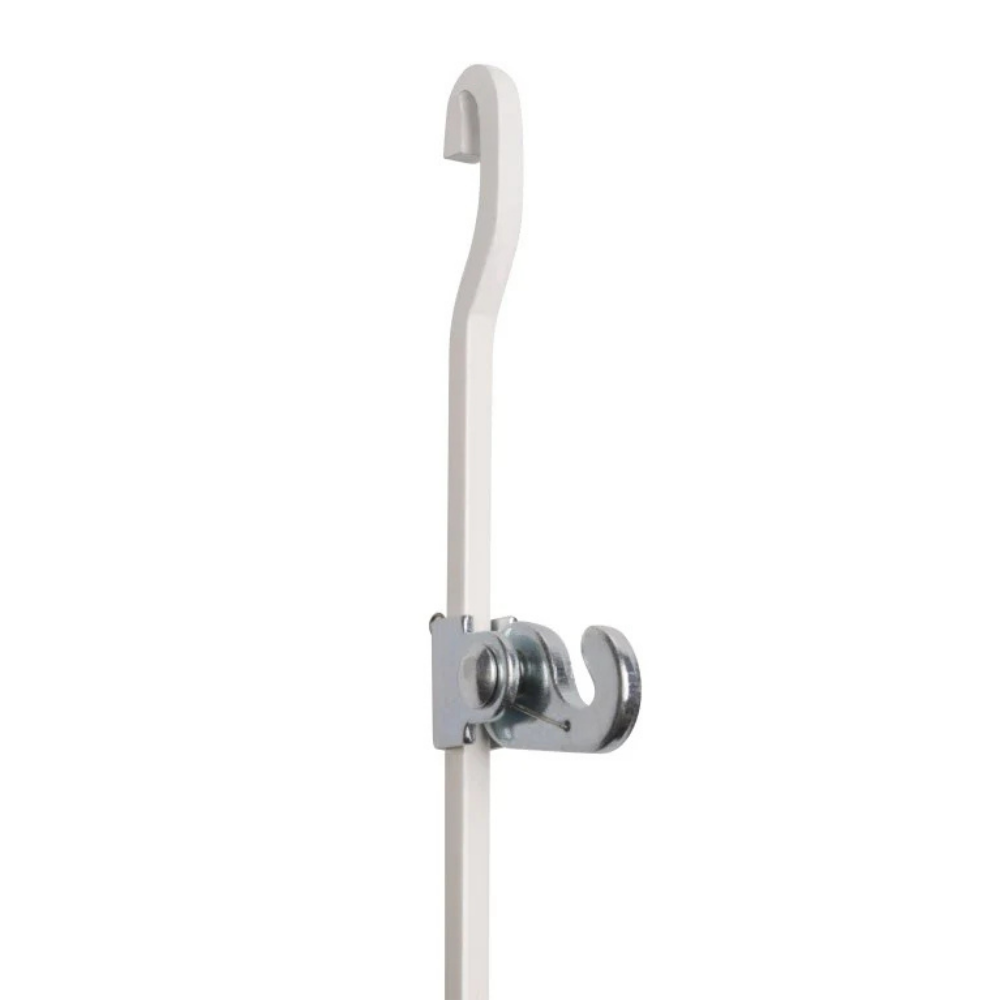 Tige J-Rail Max blanche pour accrochage de tableaux