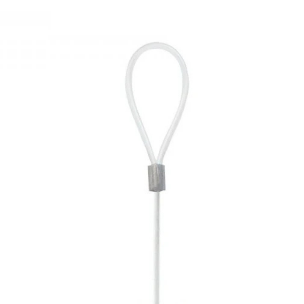 Boucle perlon 4mm pour suspension tableau - Accrochage discret