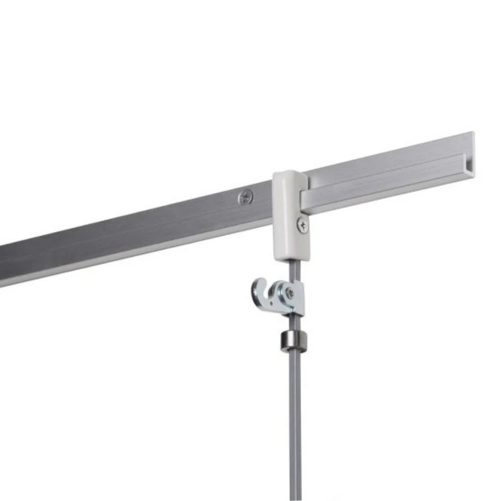 J-Rail Max aluminium STAS pour accrochage de tableaux lourds